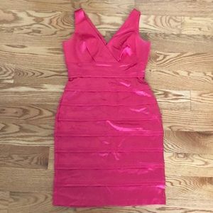 Calvin Klein pink cocktail dress